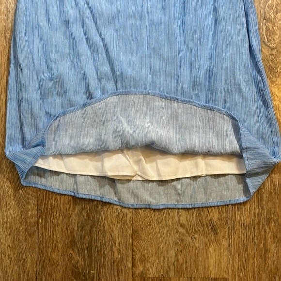 Lilly Pulitzer Emmaline One Shoulder Mini Dress XS Blue Pink Lined EUC - Picture 6 of 13